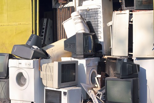 Professional team handling furniture waste in London